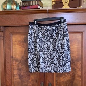 Karen Kane lace overlay pencil skirt